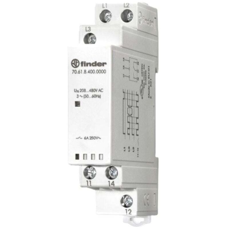 foto del prodotto finder - rele di controllo e sequenza mancanza fasi ( cod. 706184000000 )