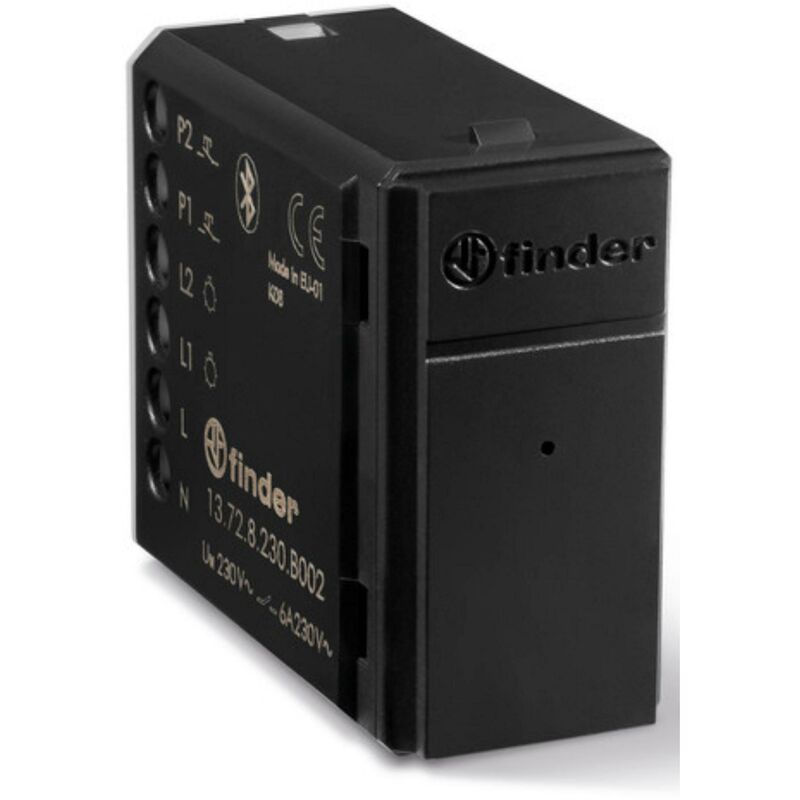 foto del prodotto finder rele multifunzione bluetooth 2 canali antracite 13728230b002