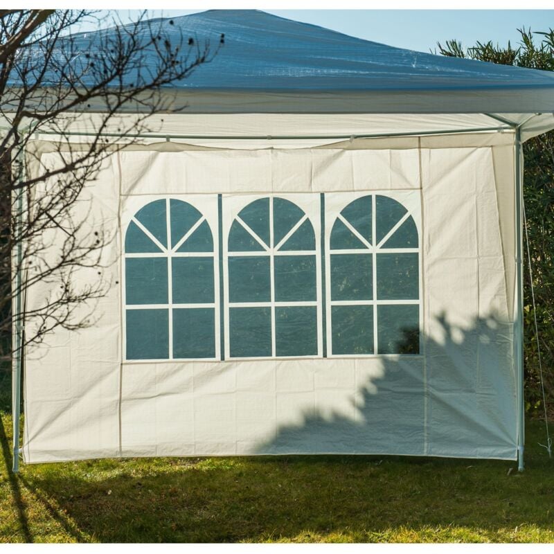 foto del prodotto finestra bianca lato tenda 2,9 x 1,9 m