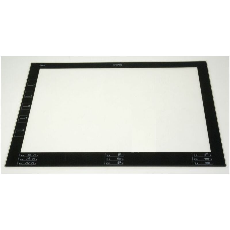 foto del prodotto finestra interna stampata ad alta temperatura per forno electrolux 5616625090