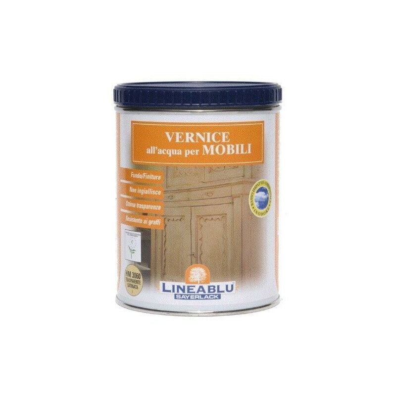 foto del prodotto finitura per mobili semilucida sayerlack hm3060 trasparente 750 ml