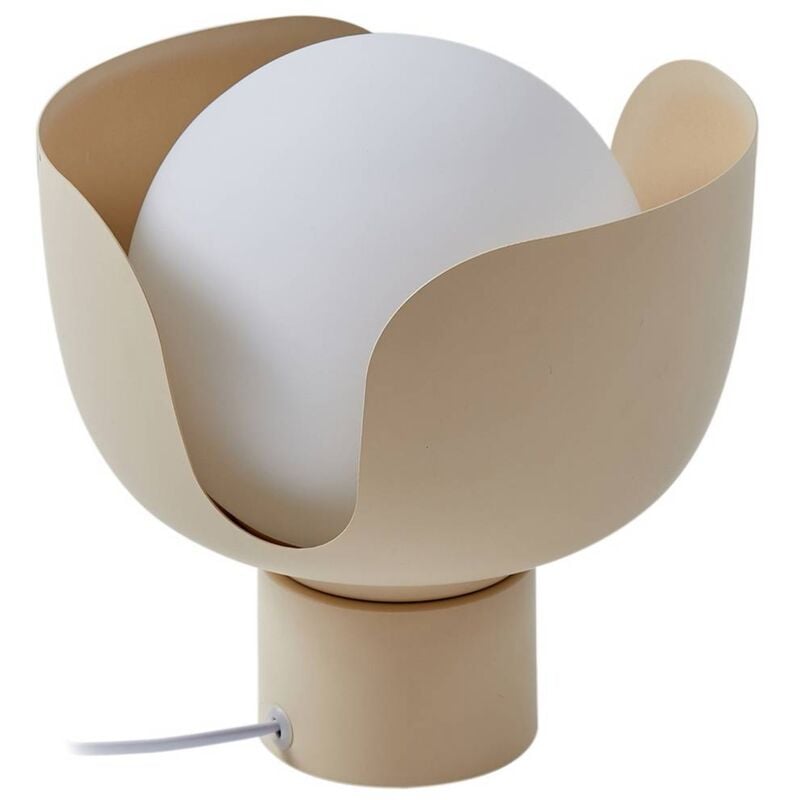 foto del prodotto fiora in beige da metallo lindby