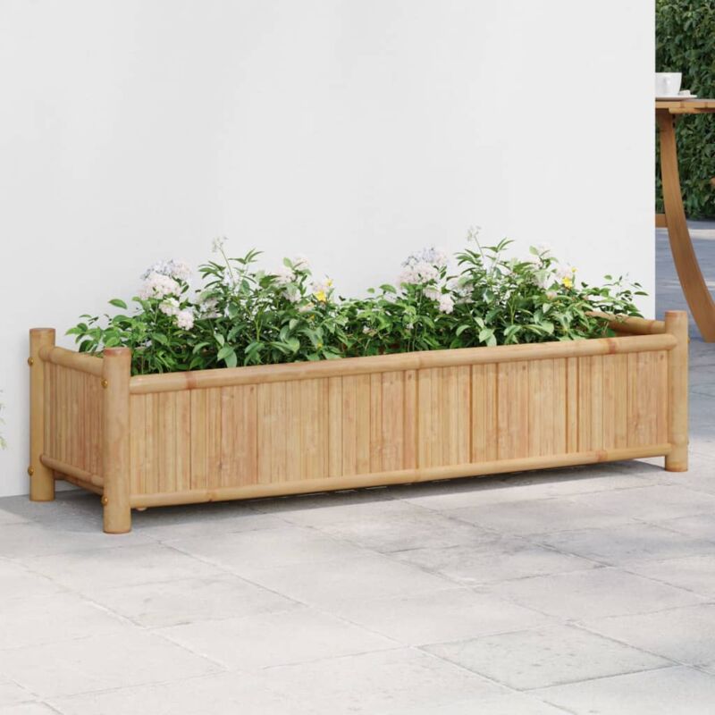 foto del prodotto fioriera 100x30x25 cm in bamb vidaxl
