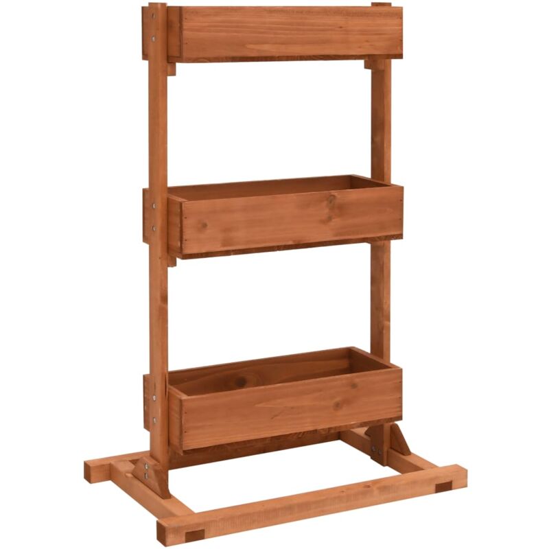foto del prodotto fioriera 52x30x78 cm in legno di abetecod mxl 97106