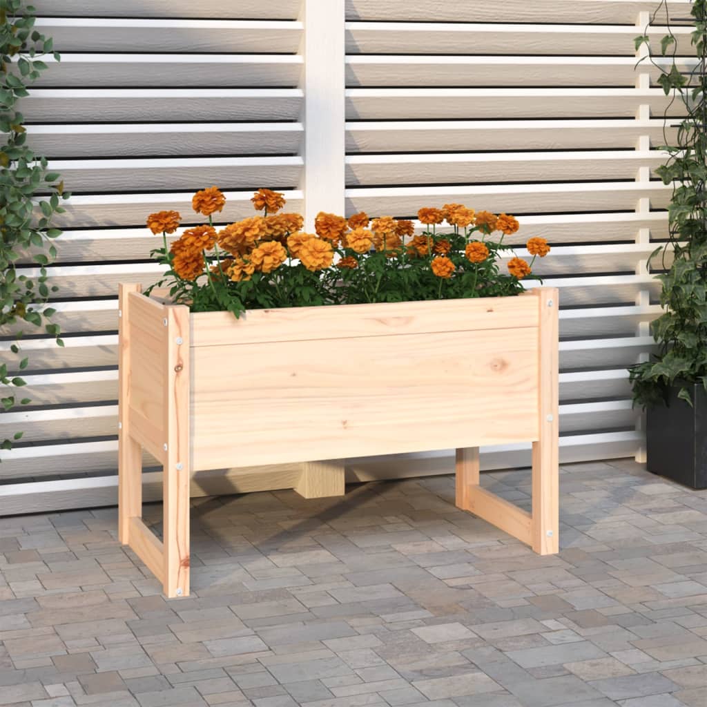 foto del prodotto fioriera 78x40x52 cm in legno massello di pino vidaxl