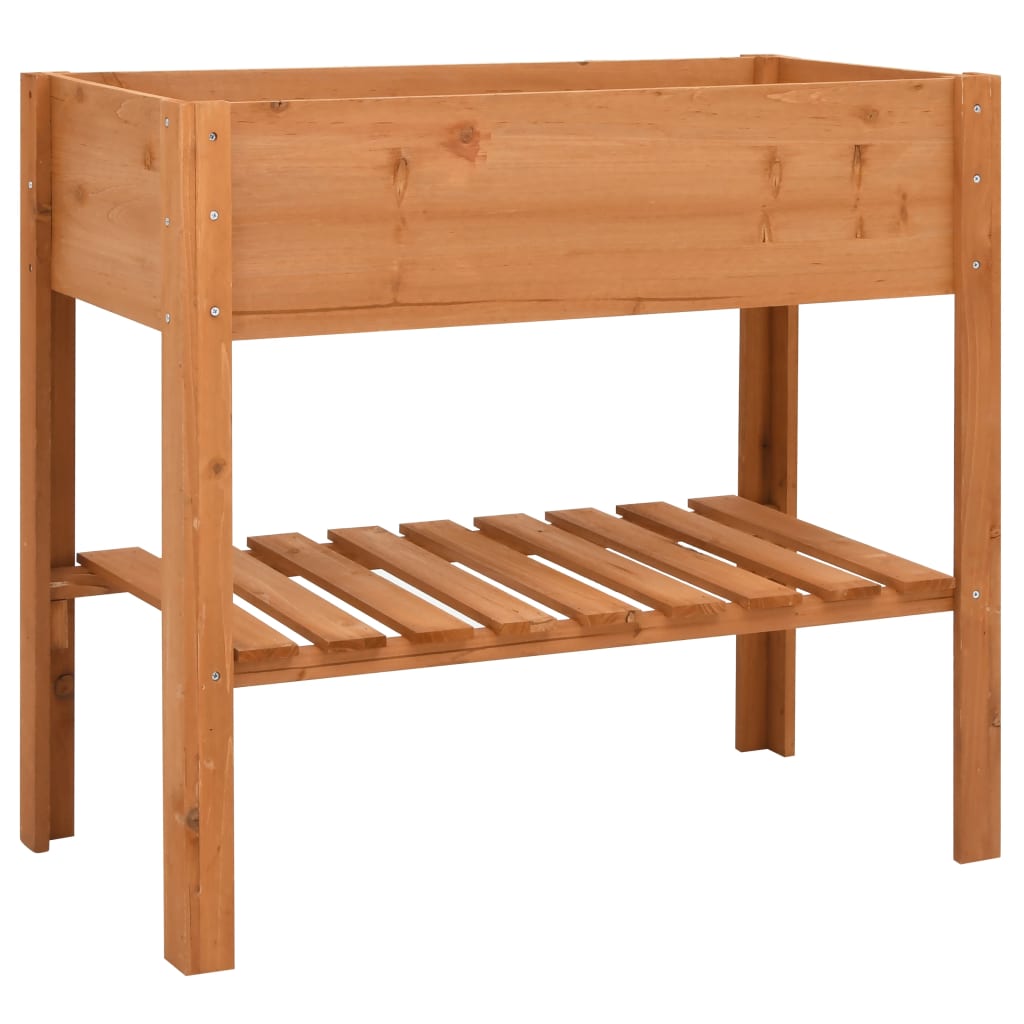 foto del prodotto fioriera 88x43x80 cm in legno di abete cod mxl 63409