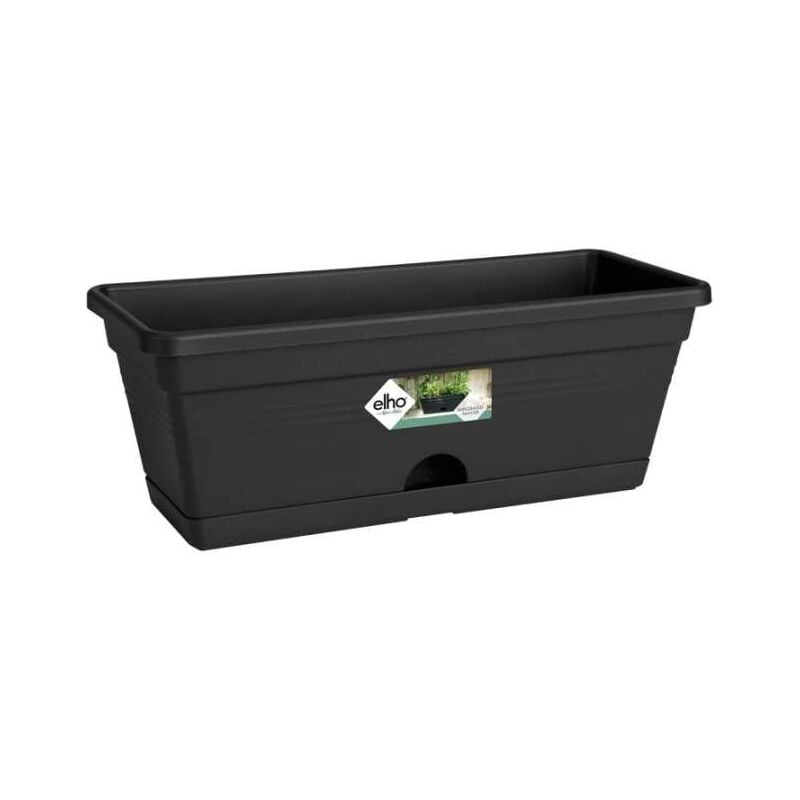 foto del prodotto fioriera basics trough mini nero 30cm elho