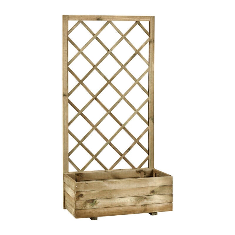 foto del prodotto fioriera con griglia malika cm.40x80x180h