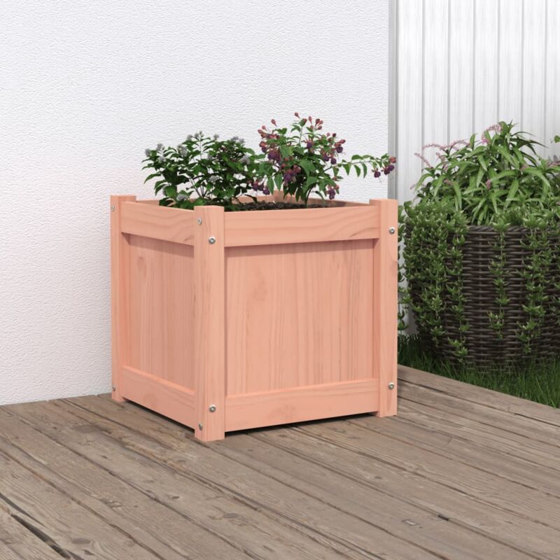 foto del prodotto fioriera da giardino 40x40x40 cm in legno massello di douglas vidaxl