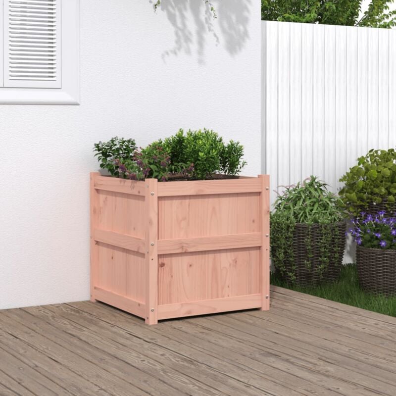 foto del prodotto fioriera da giardino 60x60x60 cm in legno massello di douglas vidaxl