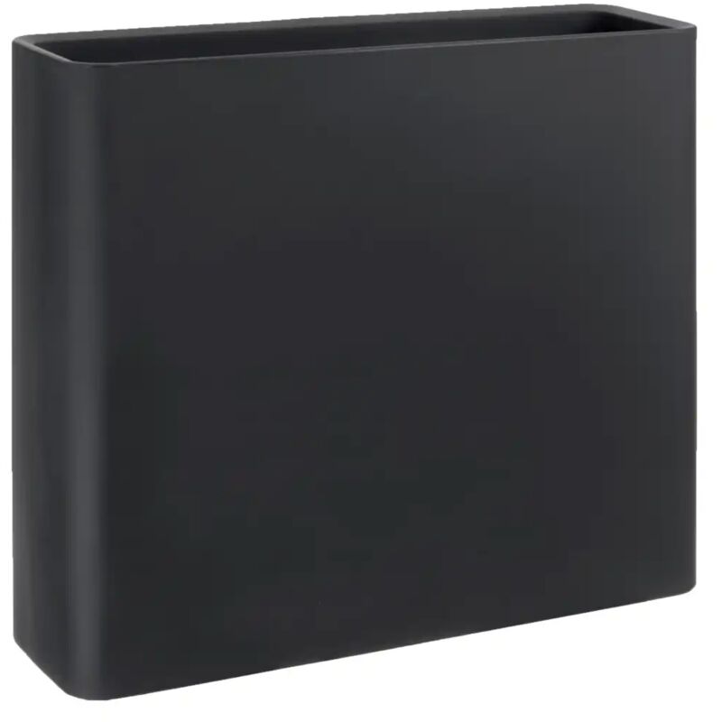 foto del prodotto fioriera divio outdoor 80cm in plastica riciclabile antracite 90x27x77h cm 59lt