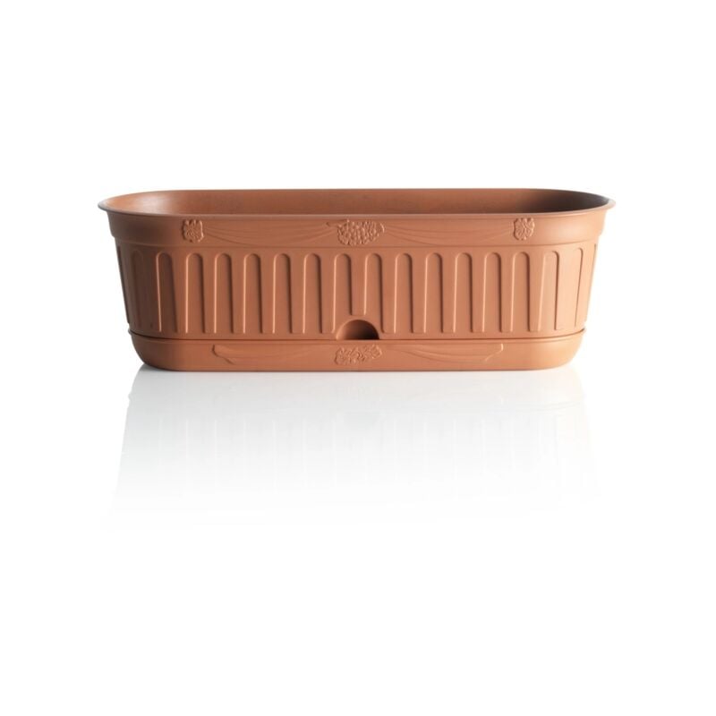 foto del prodotto fioriera etika cm 38 c sottovaso terracotta