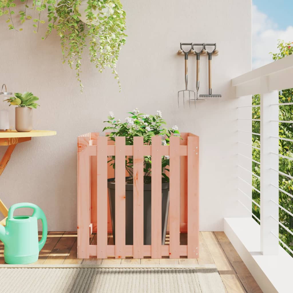 foto del prodotto fioriera giardino design recinzione 70x70x70cm massello douglascod mxl 131598