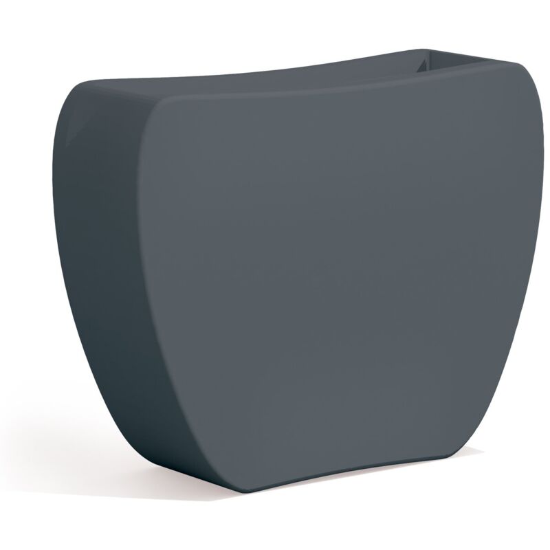 foto del prodotto fioriera heart grigio in polimero monacis cm 100x30x80 h