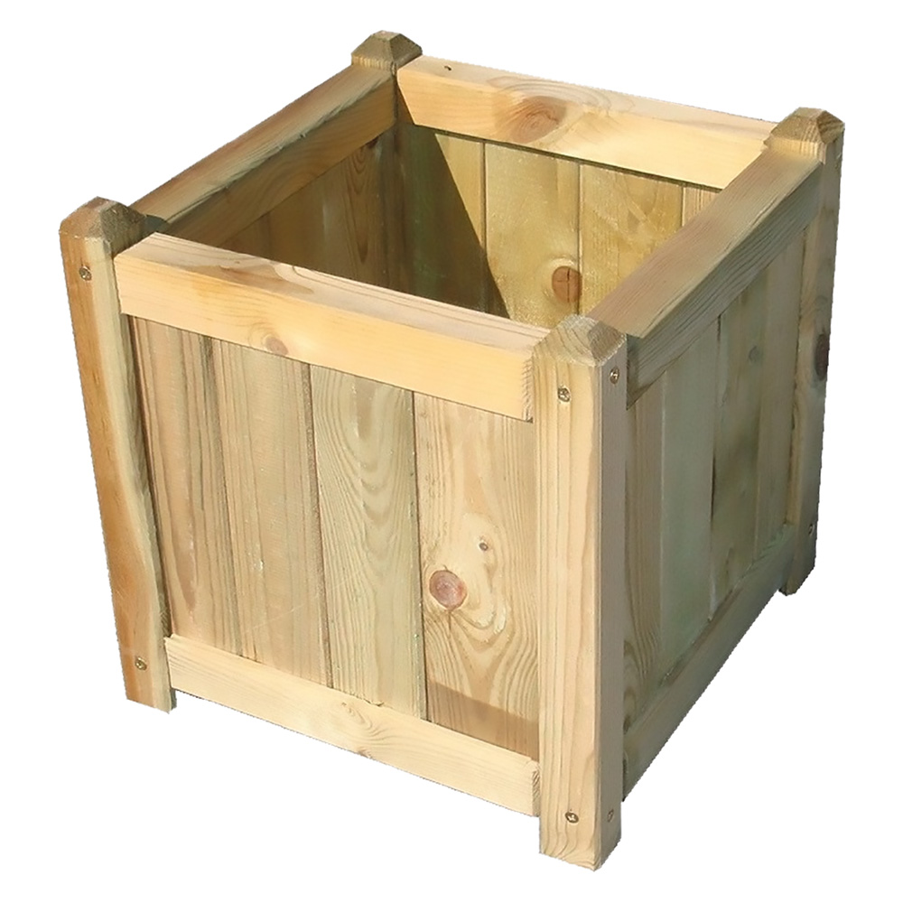 foto del prodotto fioriera in legno veracruz 40 x 40 x h.40