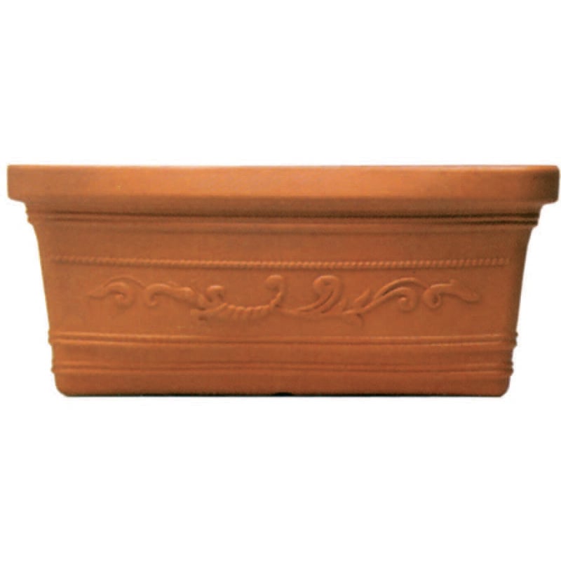 foto del prodotto fioriera in plastica festonata doppio bordo cm.60x32x29 h.
