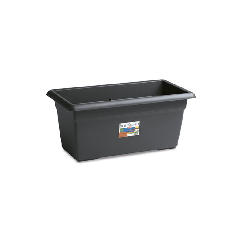 foto del prodotto fioriera mediterraneo cm100 antracite stefanplast