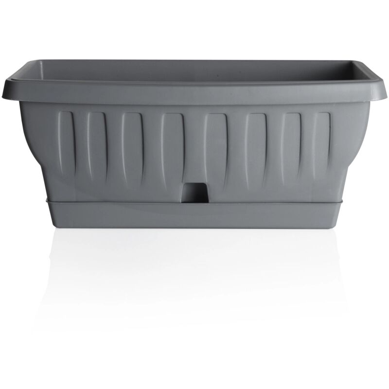 foto del prodotto fioriera natura cm 30 grigio
