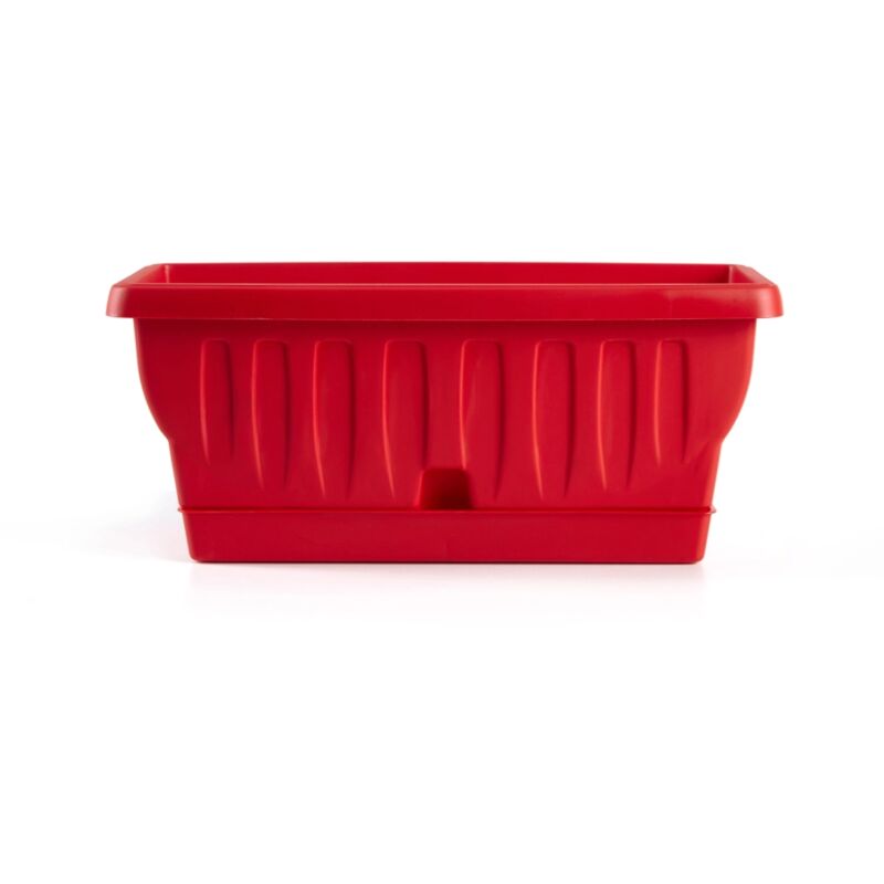 foto del prodotto fioriera natura cm 40 rosso corallo