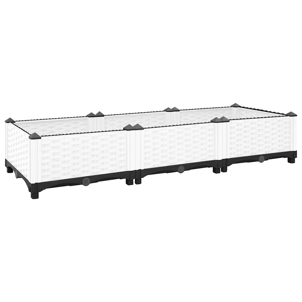 foto del prodotto fioriera rialzata 120x40x23 cm in polipropilenecod mxl 127700