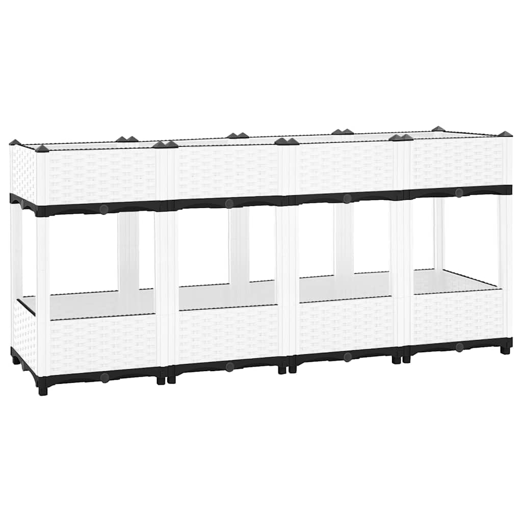 foto del prodotto fioriera rialzata 160x40x71 cm in polipropilenecod mxl 95112