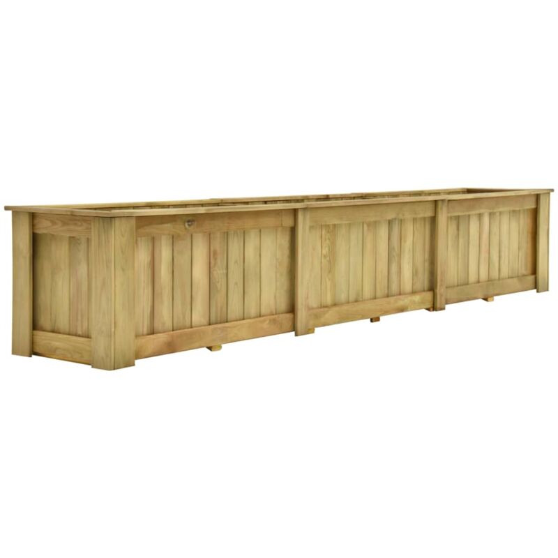 foto del prodotto fioriera rialzata 291x50x50 cm in legno di pino impregnato vidaxl
