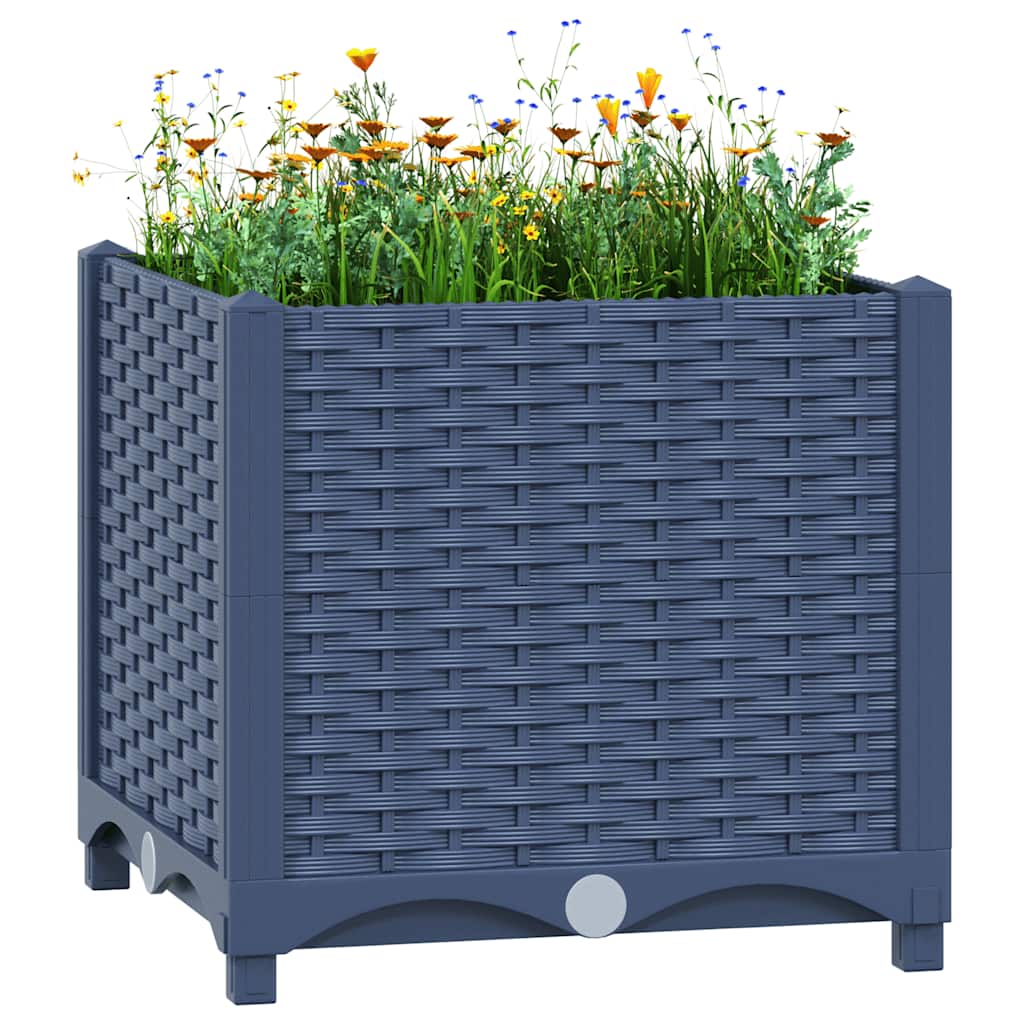 foto del prodotto fioriera rialzata 40x40x38 cm in polipropilene cod mxl 52475