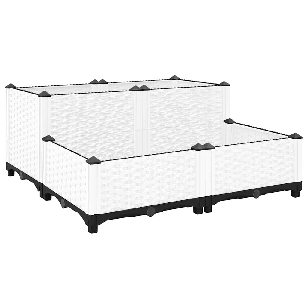 foto del prodotto fioriera rialzata 80x80x38 cm in polipropilenecod mxl 81691