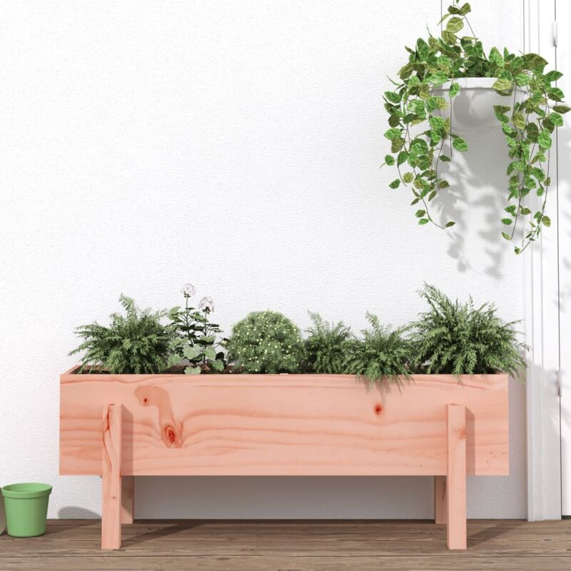 foto del prodotto fioriera rialzata giardino 101x30x38 cm legno massello douglas vidaxl