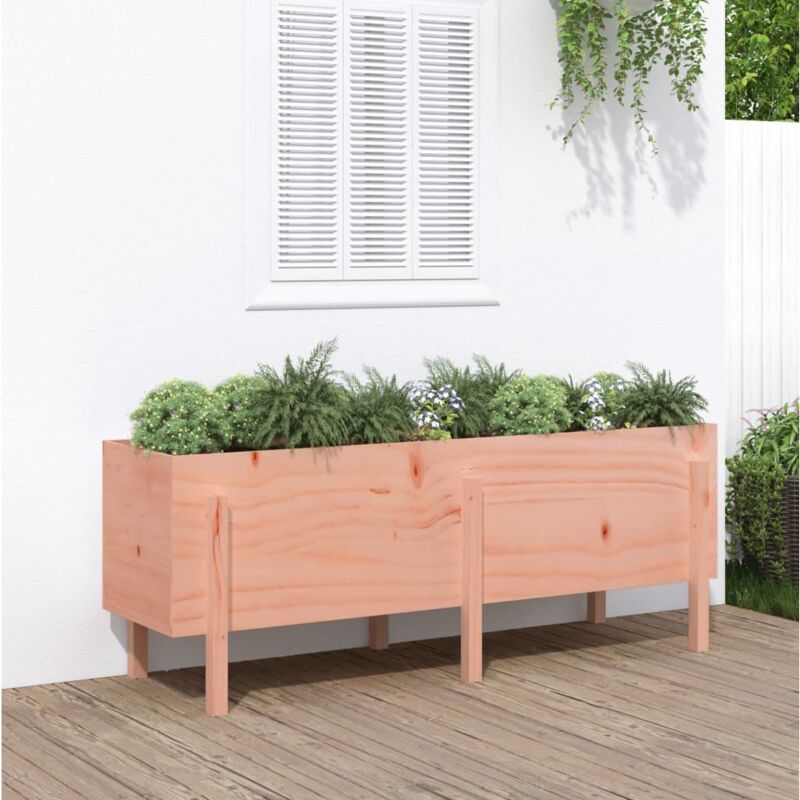 foto del prodotto fioriera rialzata giardino 160x50x57 cm legno massello douglas vidaxl