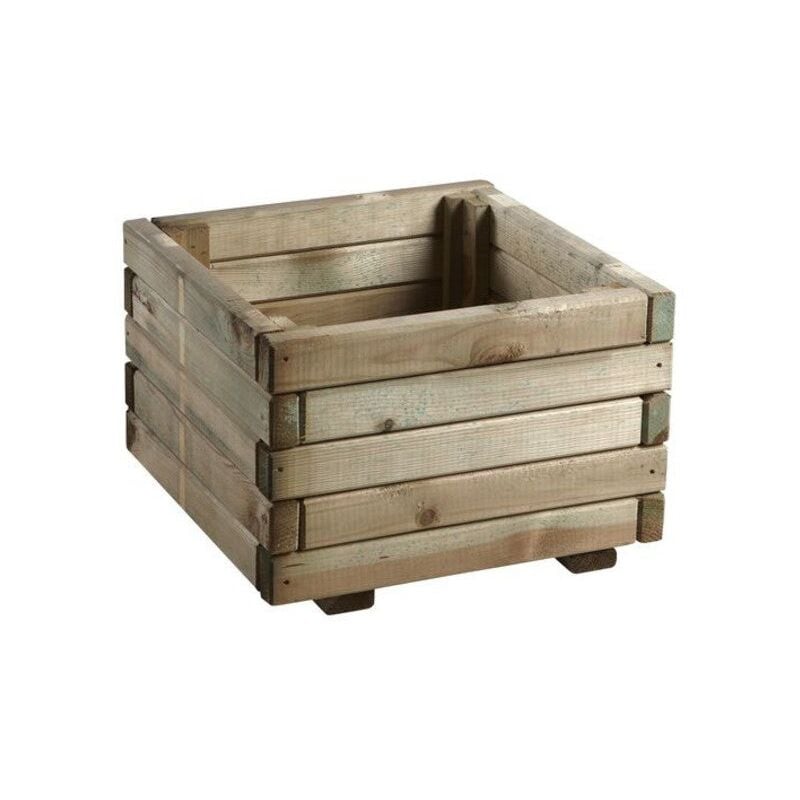 foto del prodotto fioriera rustica pino 40x40xh27cm forest style