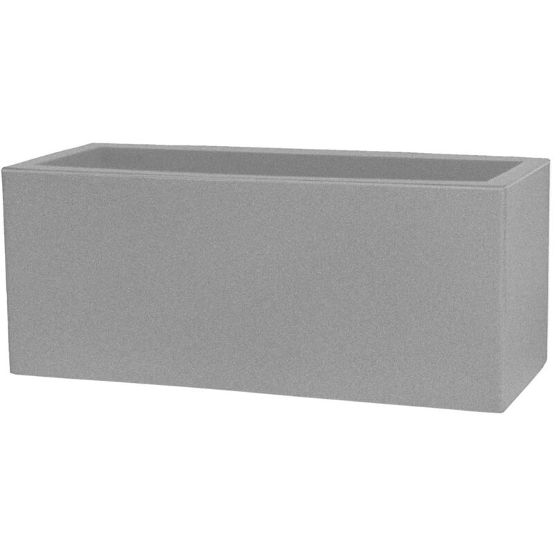 foto del prodotto fioriera schio cassa 80 80 cm smoke