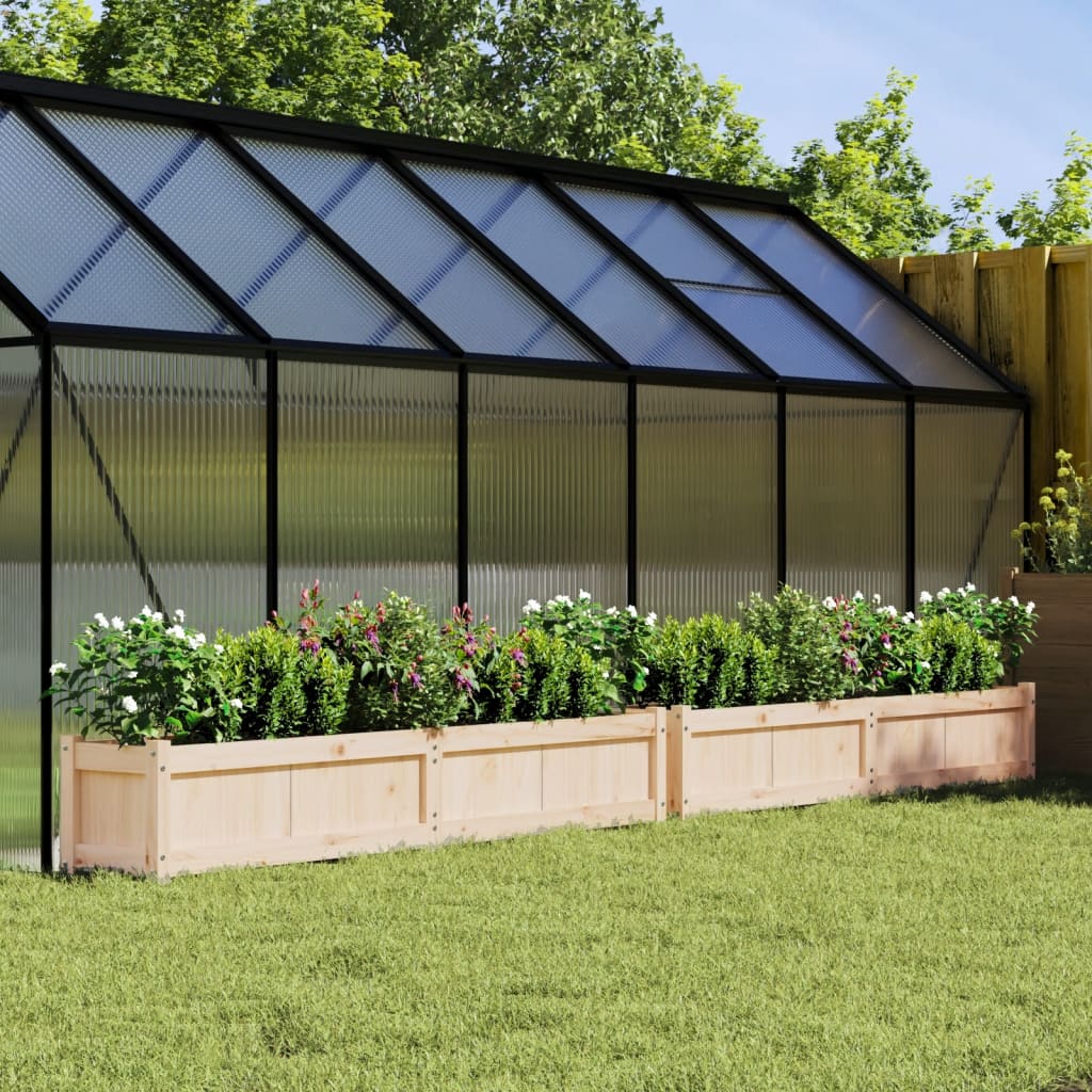 foto del prodotto fioriere da giardino 2 pz in legno massello di pinocod mxl 85010