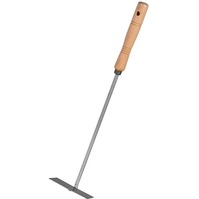foto del prodotto firefix r120 b 2094 raschietto per ceneri, larghezza 90 mm, profondit 30 mm, lunghezza 465 mm, acciaio non verniciato, manico in legno