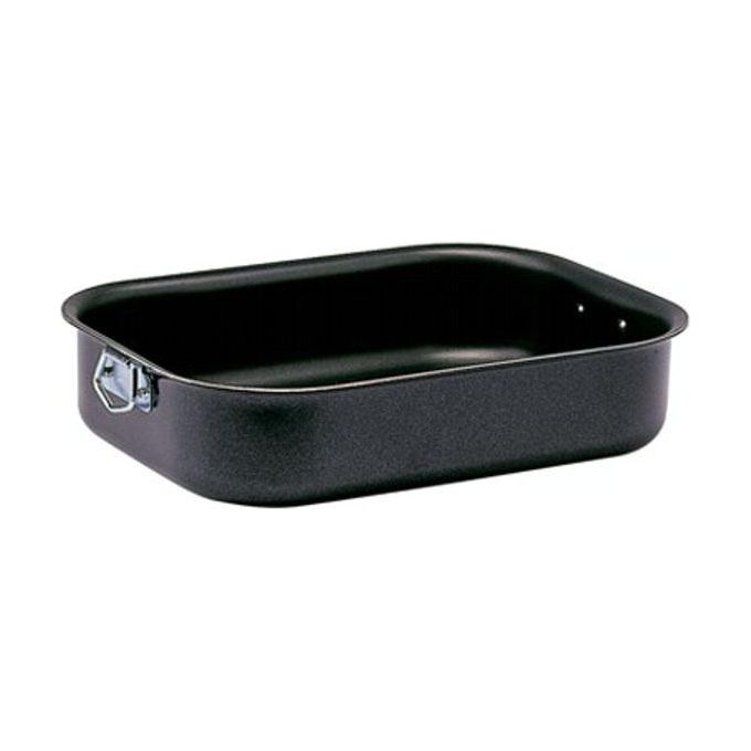 foto del prodotto firenze tortiera rettangolare con manici 25x18 nero