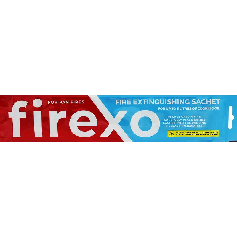 foto del prodotto firexo bustina per estintore con padella alternativa alla coperta per estintore estintore di sicurezza antincendio per tutti gli incendi a