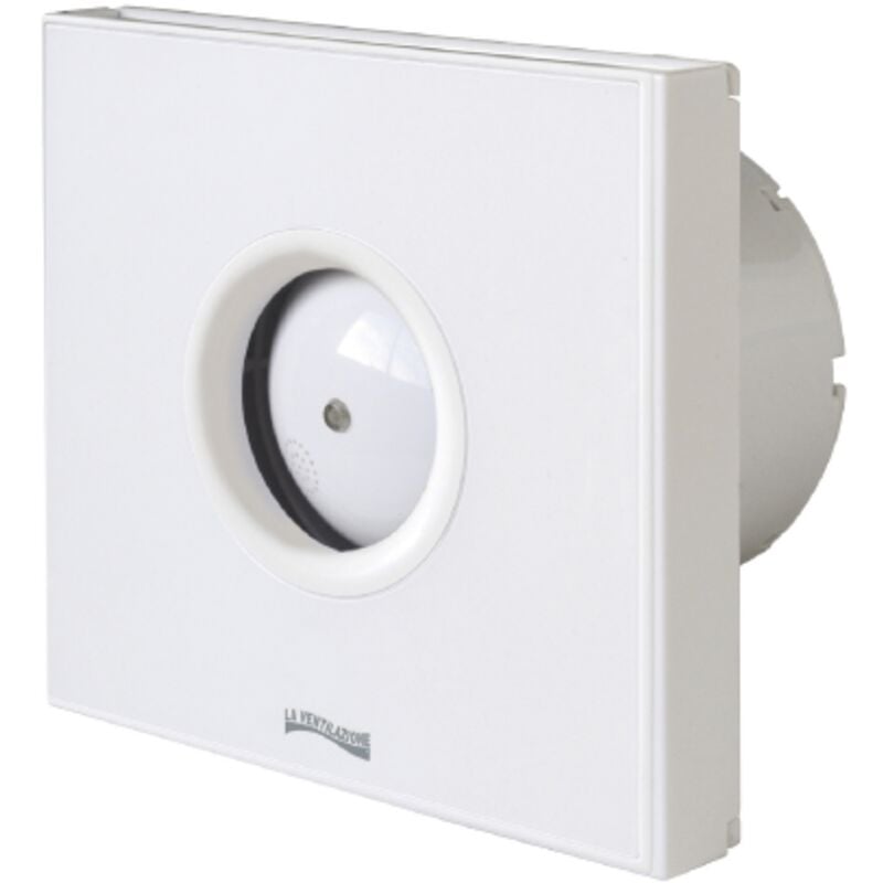 foto del prodotto first aspiratore elicoidale db 32 modello giotto 100 mm con serranda antiritorno e motore con cuscinetti a sfera