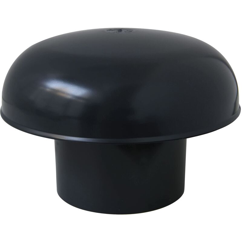 foto del prodotto first plast cdv90a cappello di ventilazione testa esalatore, senza rete, ardesia, diametro interno 90 mm