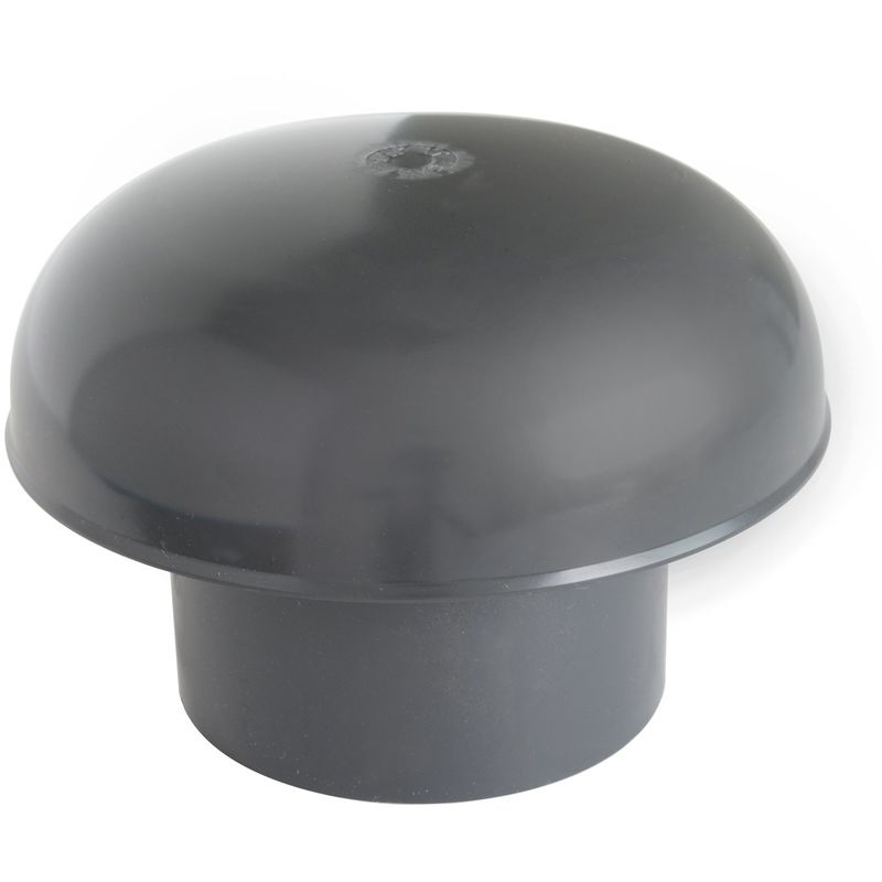 foto del prodotto first plast cdvm100a cappello di ventilazione testa esalatore, nero, diametro 100 mm