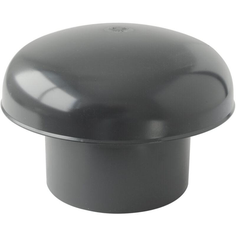 foto del prodotto first plast cdvm125a cappello di ventilazione testa esalatore in pvc, nero, 125 mm
