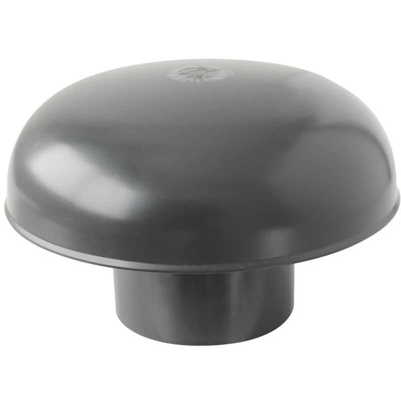foto del prodotto first plast cdvm75a cappello di ventilazione testa esalatore in pvc, nero, 75 mm