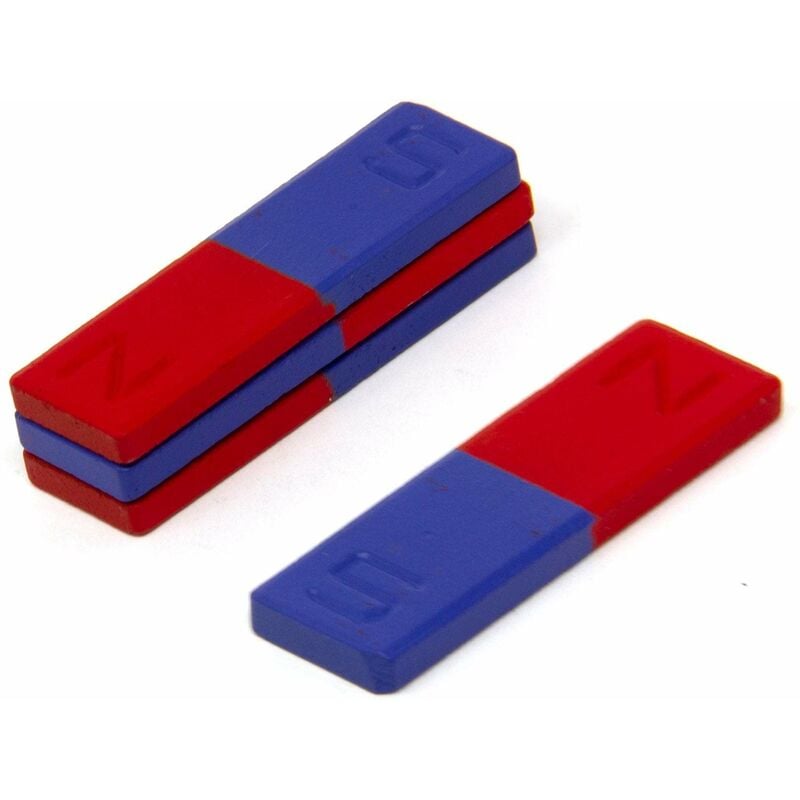foto del prodotto first4magnets calamita con ferrite, nord america e sud identificati, grigio, 16 x, 10 x, 50 mm, confezione da 4