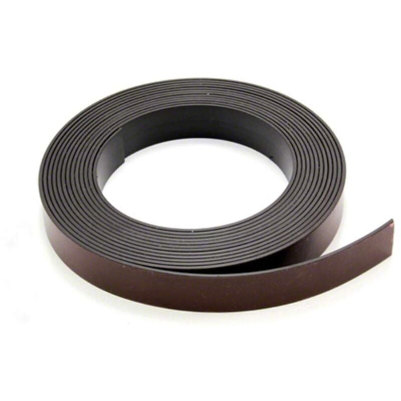 foto del prodotto first4magnets mt19ab pa 1x1m nastro magnetico larghezza spessore, autoadesivo, lunghezza 1 m, colore, 19 mm largo x 1 mm spesso