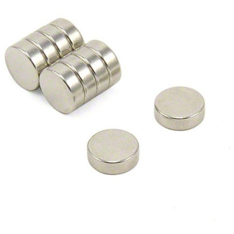 foto del prodotto first4magnetstm n42 magnete neodimio per arti, mestieri, produzione di modelli, fai da te, hobby, ufficio e casa 12mm dia x 4mm di spessore