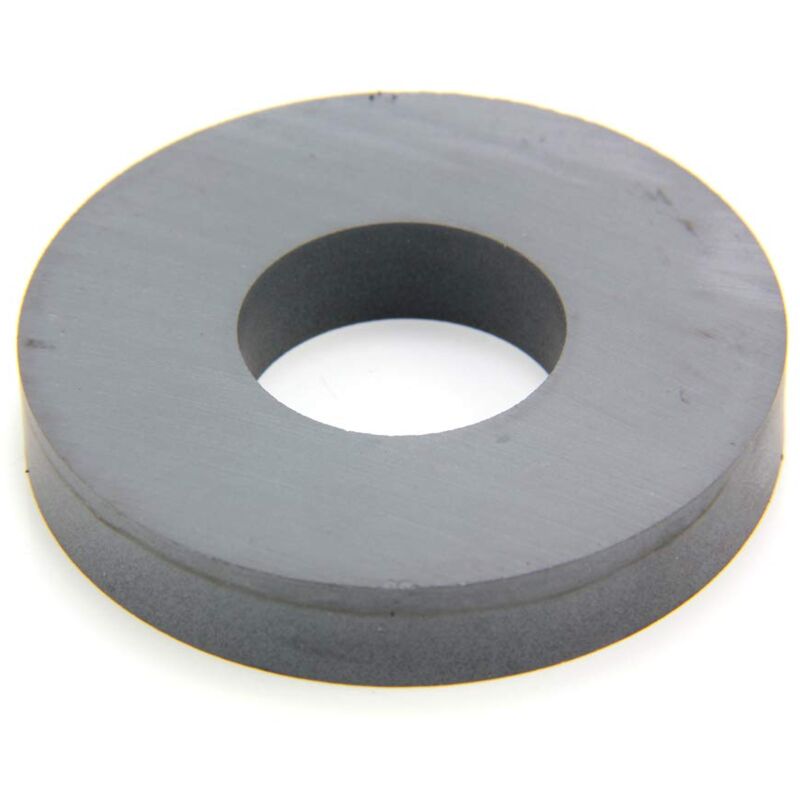 foto del prodotto first4magnetstm y30bh ferrite ring magnet per arti, artigianato, creazione di modelli, fai da te e hobby 72mm o.d. x 30mm i.d. x 12mm di