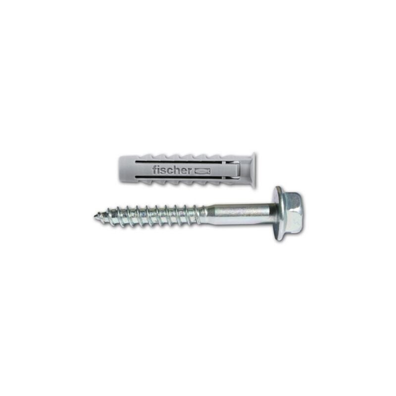 foto del prodotto fisch tassello nylon con vite testa flangiata diam. 12 er pz 50