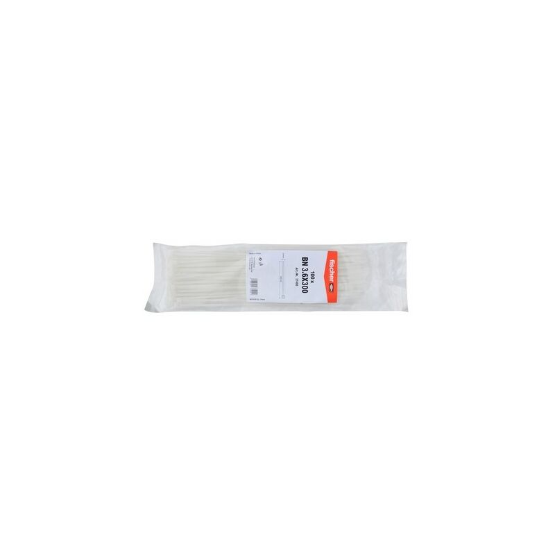 immagine 0 del prodotto fischer 100 pz fascette per cablaggio in nylon 3.6 x 290 mm fisch