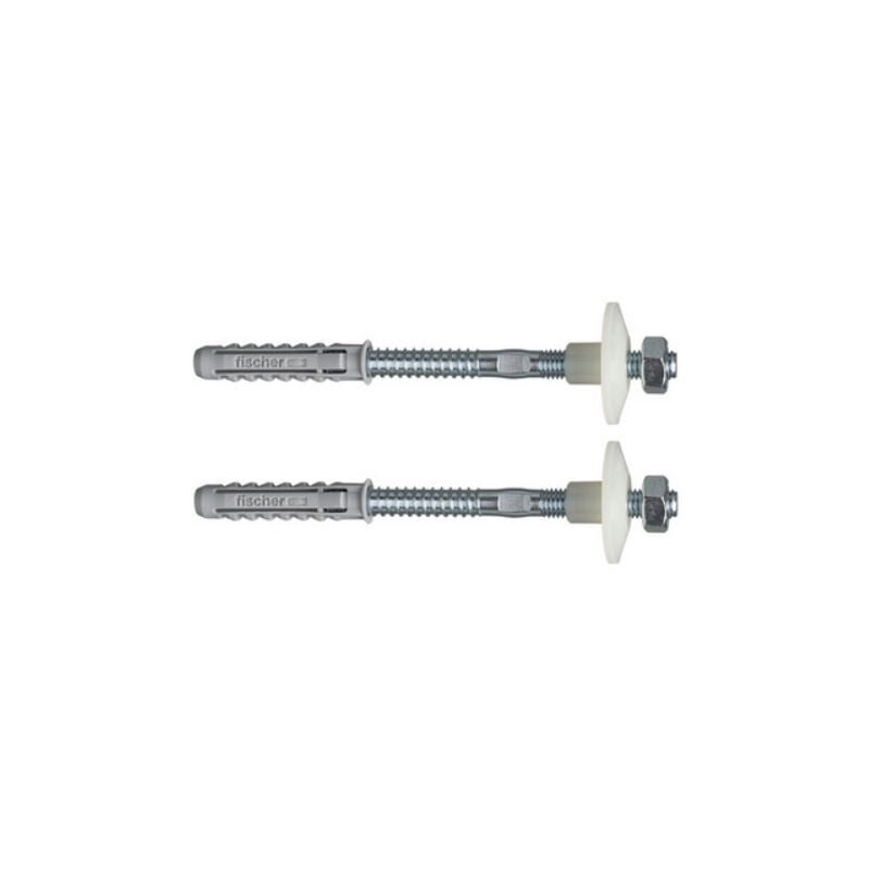 foto del prodotto fischer 2 pz elementi di fissaggio per lavabi wst 120 i