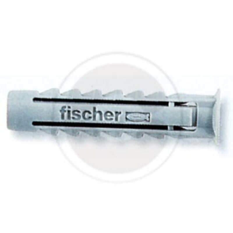 foto del prodotto fischer 25 pz tasselli sx 12 in nylon senza vite tassello fissaggi leggeri