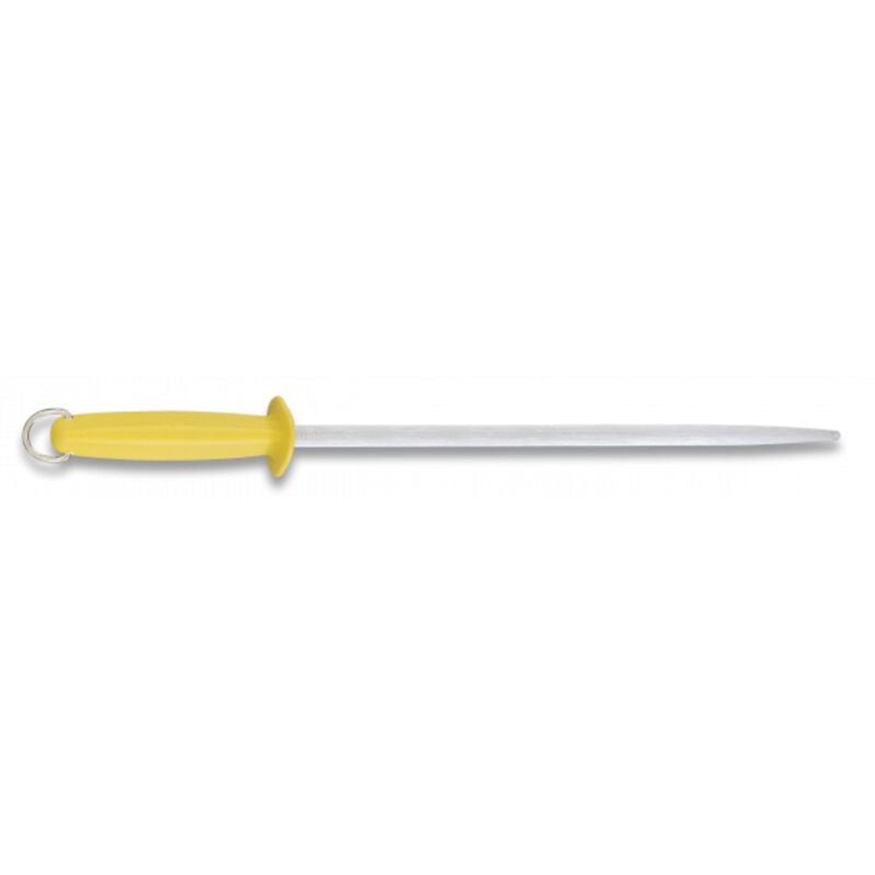 foto del prodotto fischer 30cm affilacoltelli standard, mango fibra di vetro, materiale acciaio 63hrc, colore giallo, 21084 am